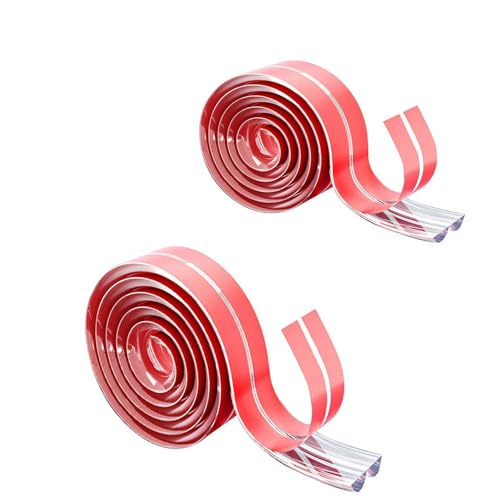 Image of Leadigol Clear Furniture Edge Protector Strip,Transparent PVC Soft Corner Protectors,Silicone Soft Corner Protectors,Table Edge Protection Strip,Furniture Protection Strip