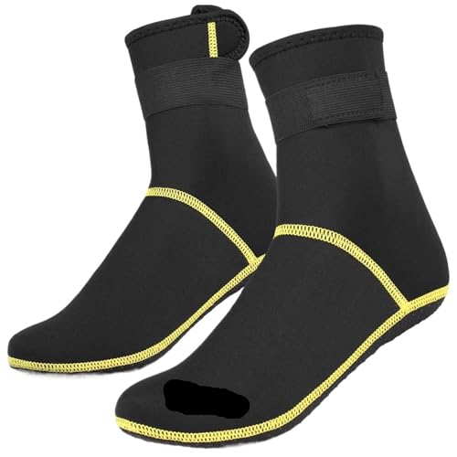 Chaussettes de plongée néoprène antidérapantes pour natation et voile