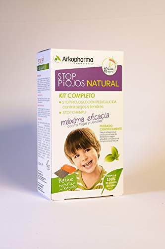 ARKOPHARMA Stop Piojos Kit Completo Locion Pediculicida+ Stop Champú + Regalo
