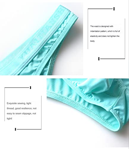 Men's Elephant Nose Briefs Underwear,Fashion Thong Nylon Breathable2