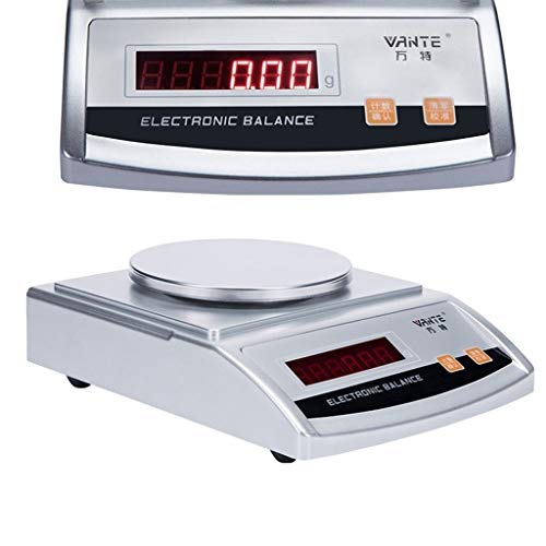 Balanza digital alta precisión 200g-3kg plataforma LED miniatura 4