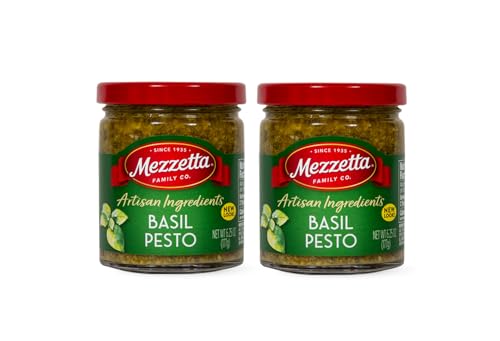 Mezzetta Artisan Ingredients Basil Pesto 6.25 Ounce Jar - Traditi...