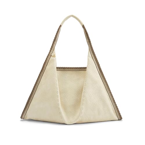Image of Lino Perros Avril Coffee Stylized Womens Hobo Tote Bag