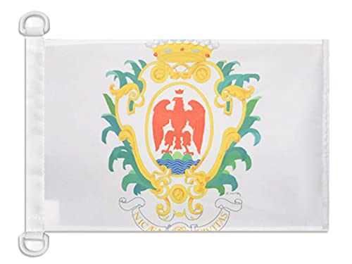 AZ FLAG Citty of Nice Nautical Flag 18'' x 12'', Nice flags 30 x 45 cm, Banner 12x18 in for boat — image 1