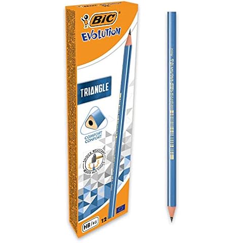 BIC Evolution Triangle Pencils Pack of 12 Cover
