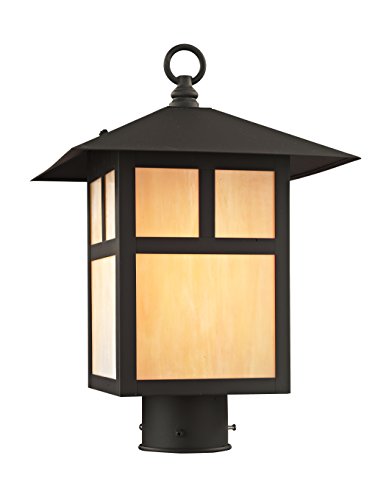 ❤ Crazy Deals Livex Lighting 2134-07 Montclair Mission 1 Light Outdoor Bronze Finish Solid Brass Post Head with Iridescent Tiffany Glass ❤ Crazy Deals Livex Lighting 2134-07 Montclair Mission 1 Light Outdoor Bronze Finish Solid Brass Post Head with Iridescent Tiffany Glass