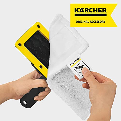 Image of Karcher SC 3 Bundle - Microfiber Floor Pads 2 Pack and 1 Decalcification Cartridge - Replacement Part - Steam Cleaners Accessories
