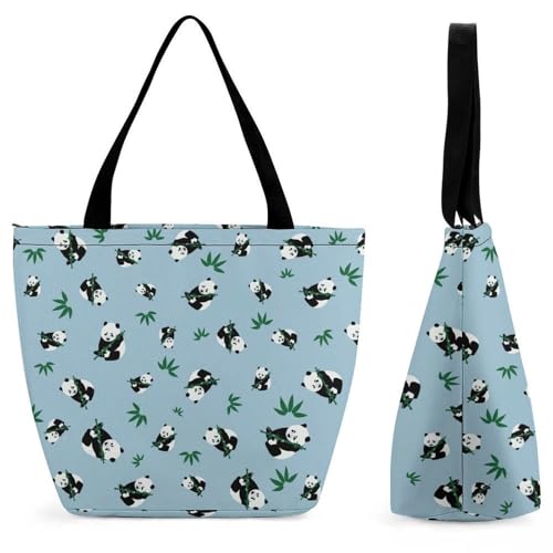 Sac à main panda amusant idéal pour le shopping et les escapades