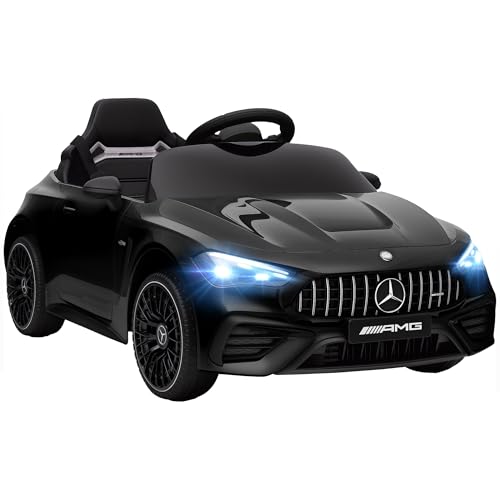 AIYAPLAY Voiture électrique Enfant Mercedes AMG CLE 53 12V - 2 Moteurs, télécommande parentale 2,4G, véhicule électrique avec Portes ouvrantes, phares...