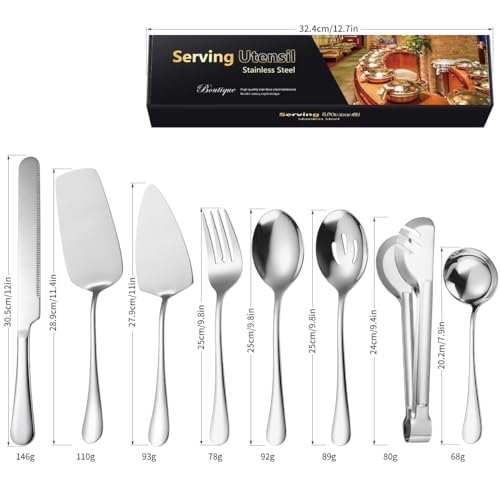 Consejos para Comprar Cubiertos para servir ensalada Top 5. 11 Cubiertos para servir ensalada marca AARAINBOW (2)