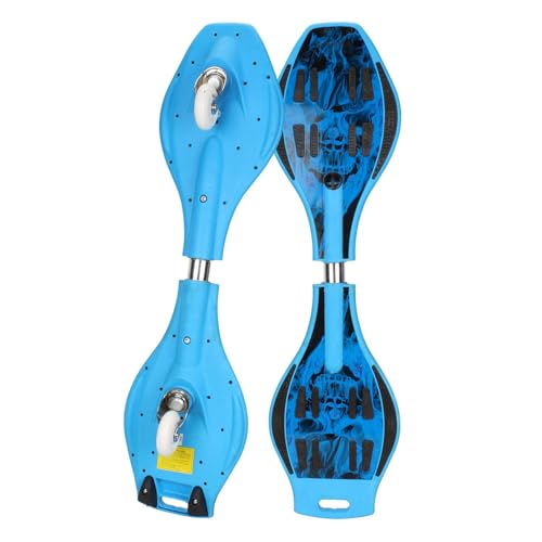 Image of Strauss Bronx SF Waveboard /Caster Board /Balancing Board | Heavy Duty Skateboard with 360-degree Caster Wheels | Lightweight with Illuminating Wheels | Ideal for All Skill Level