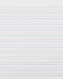 Zaner-Bloser PACZP2413 Liniertes Sulfitpapier, 500 Stück