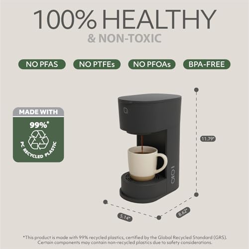 WILLOW K-Cup Coffee Maker, Single Serve Coffee Maker with 6 to 12oz Brew Size & Strong Brew Option, Single Cup Coffee maker made with 99% PCR Recycled Plastics, Coffee Machine by WILLOW - Used condition - Image 6