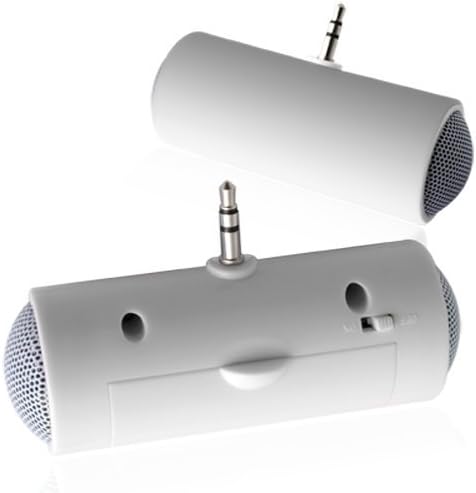 L2go 3.5mm Mini Portable Stereo Speaker for iPod iPhone MP3 MP4 Player Smartphone Tablet