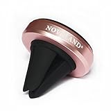 Car Mount, NOVOLAND Universal Magnetic Cell Phone Air Vent Mount Holder for Car, Strong Magnet 360 Rotation, Fits Apple and Android Smartphone iPhone Samsung Nexus and HTC, Rose Gold