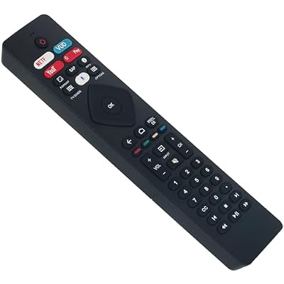 RF402A-V14 Voice Replacement Remote Applicable for Philips Smart TV 55PFL5604/F7A 65PFL5604/F7A 65PFL5704/F7A 65PFL5604/F7 55PFL5604 65PFL5604 65PFL5504/F7 43PFL5604 43PFL5704/F7 55PFL5704/F7 NH800UP