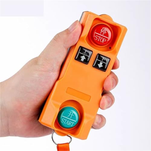 Interrupteurs de commande de grue YU-2 avec télécommande de levage rail AC DC 12-72V