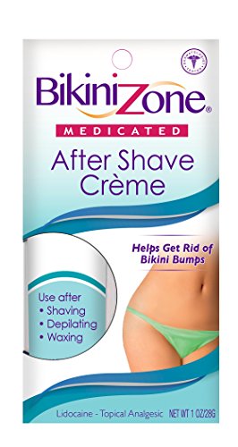 Bikini Zone Medicated Creme for Bikini Area 1 oz (Pack of 3)