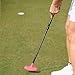 kowaku Golf Putter Retractable Mini Golf Clubs Nonslip Grip Two Way Golf Putter Mini Golf Putter for Travel Background Home Office, Pink