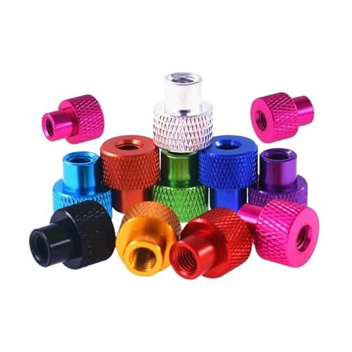 KIZUNA Tools 2�`5���� M3 M4 M5 M6 M8 �J���t���A���~���� ����� ���[���b�g�T���i�b�g FPV RC�J�[�p�[�c�n�[�h�E�F�A�p(Red,M5 5pcs)