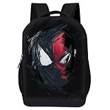 Marvel Mochila Comics Homem-Aranha – Bolsa acolchoada de malha de 40,64 cm para o verso aranha, Jogo Aranha, One Size, Mochila Spiderverse