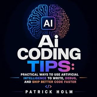 Ai Coding Tips: Practical Ways to Use Artificial Intelligence to Write, Debug, and Ship Better Code Faster Audiobook By Patri