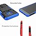 Galaxy J2 Core Case, Samsung J2 Shine,Galaxy j2 Dash,Samsung j2 Pure Case, Yiakeng Dual Layer Shockproof Slim Protective with Kickstand Phone Cases Cover (Blue)