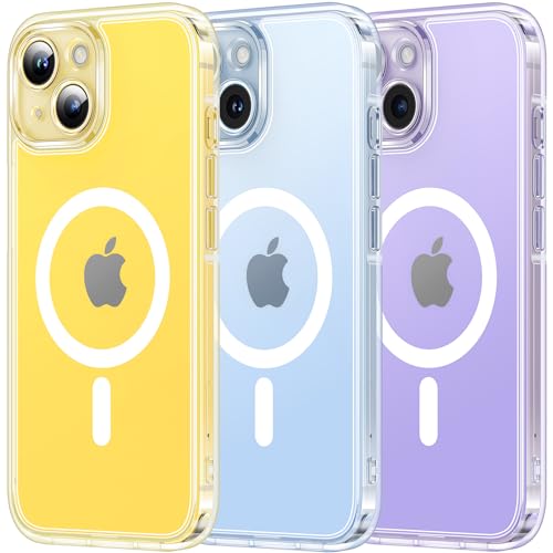 TOCOL for iPhone 14 Case, Compatible with MagSafe, Clear