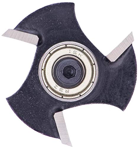 Milling Cutter Set with 3 Cutting Surfaces 12-Piece Shaft Length 42 mm in Wooden Case