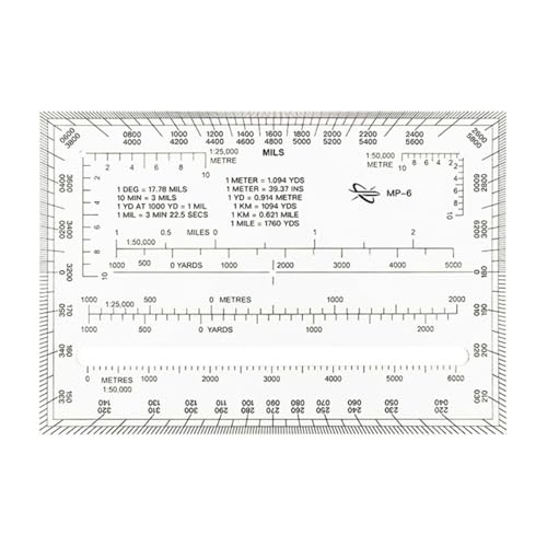 分度器座標スケールマップ明確な読み取りと土地ナビゲーション地形工学座標用分度器読み取り土地ナビゲーション地形