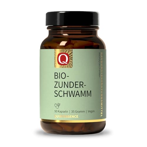Bio-Zunderschwamm Kapseln (Fomes fomentarius) 90 Stück 12:1 Pilzextrakt aus Fomes fomentarius mit Polysacchariden & Beta-Glucanen mit Acerola vegan & ohne Zusatzstoffe - Quintessence
