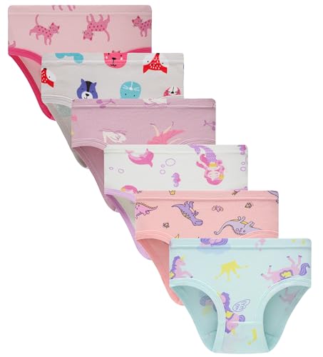 Hahan Soft Panties Little Girls Underwear Kids Toddler Briefs 3/4T