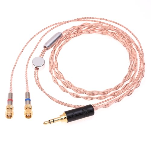 Câble pour HiFiMAN HE-400 HE-500 résoudre faux contact casque audio 1.2m