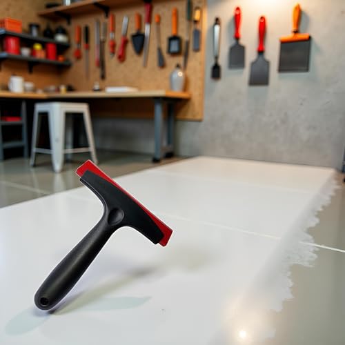 Black Multifunction Grout Scraper Professional Gap Filling Tool, Grout Tools for Tile, Multifunction Construction Tool,Hand Tools,Power and Hand Tools - Thumbnail 4