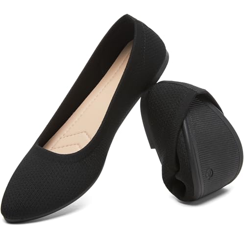 HEAWISH Women’s Ballet Flat Flats Shoes Comfortable Mesh...