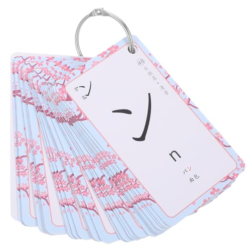 HAWILLOSCH - HAWILLOSCH Hiragana Und Katakana Lernkarten Japanisch Alphabet-Flash-Karte Bildungskarten Für Anfänger Gojūon-übungsbuch Silbenkarten Zum Schnellen Erlernen