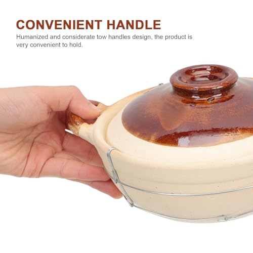 Cocotte en Terre Cuite à cuisson uniforme et surface antiadhésive