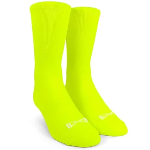 Meia Performance Poliamida Anti-suor Anti-bolha Corrida Bike Ciclismo Pedal Triathlon Treino Academia Unissex Cano Médio
