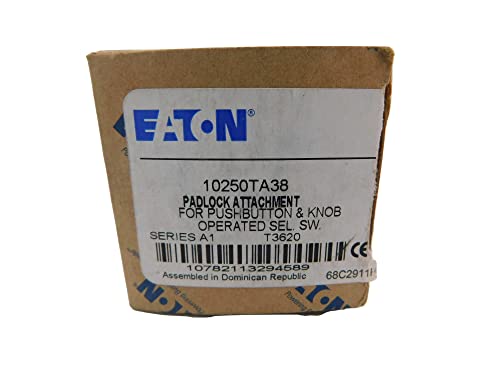 Image of Eaton Cutler-Hammer CH10250TA38 C-H 10250TA38 Padlock HASP, Black