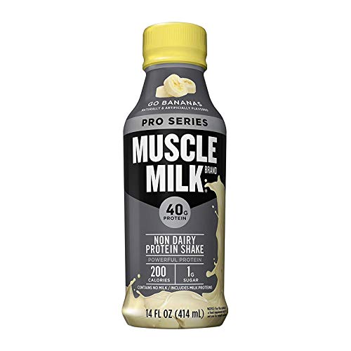 Muscle Milk Pro Series Protein Shake, Go Bananas, 40g Protein, 14 FL OZ