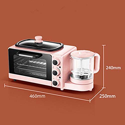SND-A Frühstücksmaschine, 4-In-1-Multifunktions-Kaffeemaschine Der Retro-Familie Mit Wasserkocher-Elektro-Toaster… – Bild 3