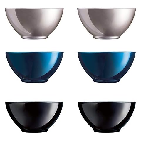 Luminarc Flashy Set 6 Bol de Vidrio para microondas 50cl Cover