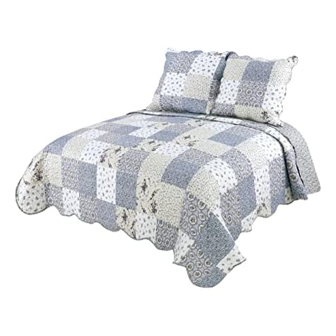 Couvre-lit Victoria Bleu Autrefois Cover