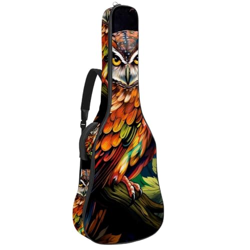 JRHEJTFZ Housse pour guitare acoustique de 1,9 cm d’épaisseur – Imperméable – Durable et élégant – Motif chouette, Multicolore 5., 42.9×16.9×4.7 in, Motif imprimé tendance - Les Beatles, Paul McCartney, John Lennon, RIngo Starr, George Harrison JRHEJTFZ Housse pour guitare acoustique de 1,9 cm d'épaisseur - Imperméable - Durable et élégant - Motif chouette, Multicolore 5., 42.9x16.9x4.7 in, Motif imprimé tendance