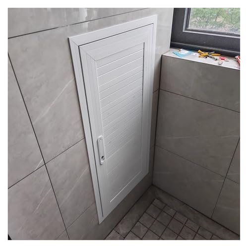 Genérico Panel de Acceso de Aluminio para Paneles de Yeso, Aislado, Tapa de Orificio para plomería, Puerta de Acceso integrada para Hueco de Servicio con Cerradura y Llave, trampilla de ins