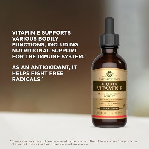 Solgar Liquid Vitamin E (with Dropper), 2 Fl Oz - Overall Health - image 5