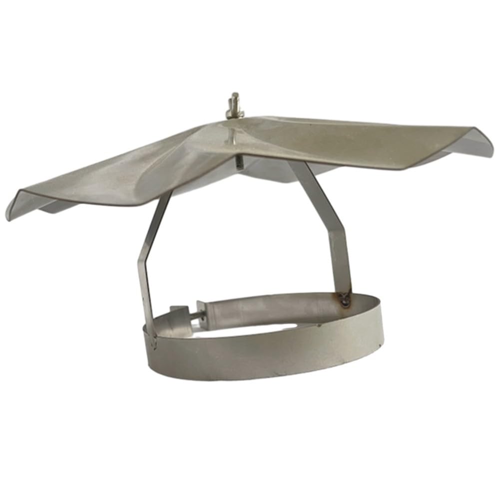 do Stal nierdzewna Wkład kominowy Dach Nasada Parasol Daszek Deszcz Nasada Piec na drewno Przewód kominowy Rury � 60mm / 76mm / 106mm Średnica