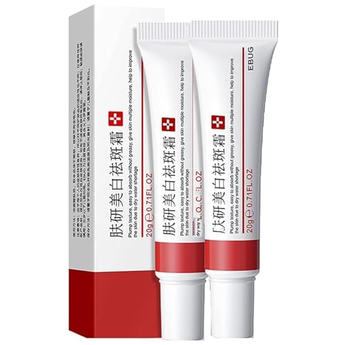 2Pcs Fuyan Whitening and Anti-Freckle Cream,Whitening Freckle Cream,Effectively Removes Facial Melasma,Dark Spots,Blemishes