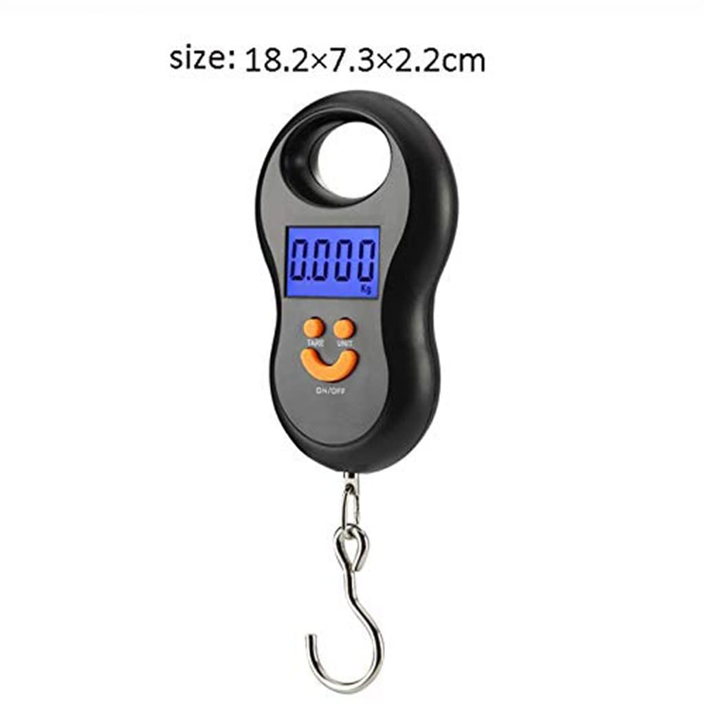 JFDBGU Portable Hanging Scale Digital BackLight Electronic Fishing Weights Pocket Luggage Scales