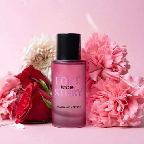 Image of Fragrance & Beyond Ombree Eau de Parfum for Men - Imported French Perfume with Amber, Rose & Leathery Notes (ombree & love story)